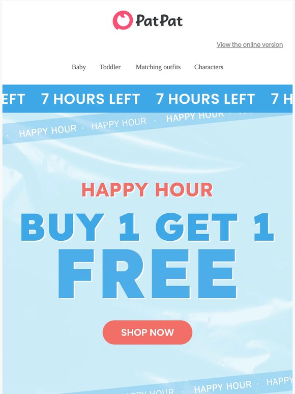 ⚡ 7 Hours Only: Buy 1, Get 1 FREE