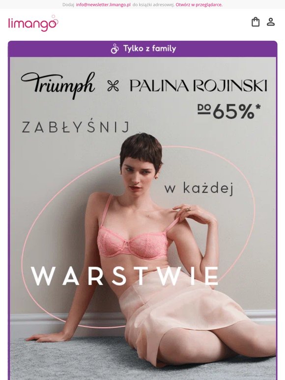 Triumph do -65%* 🌹 Lekka,zmysłowa bielizna na lato