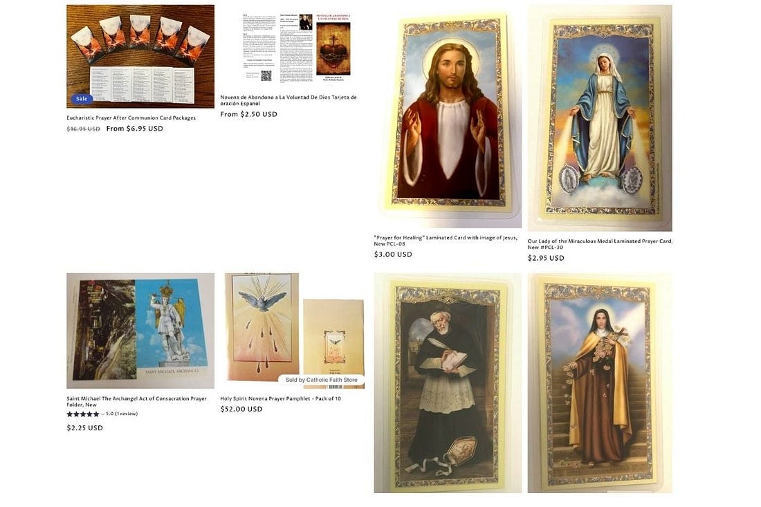 Prayer Cards and Novenas - Journeys of Faith Prayer Cards and Novenas - Journeys of Faith