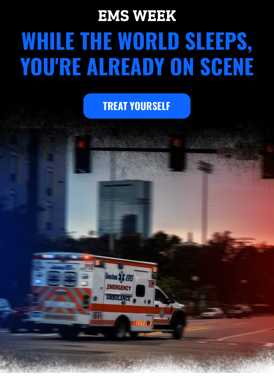 Ems Week | While the world sleeps, you're already on scene