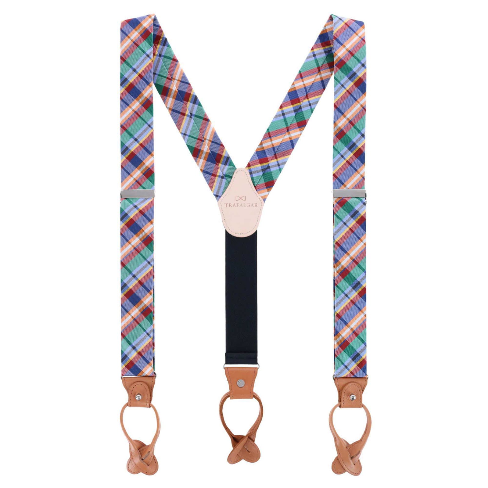 Image of Trafalgar Plaid Suspender