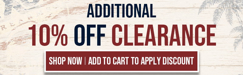 ADDITIONAL 10% OFF CLEARANCE