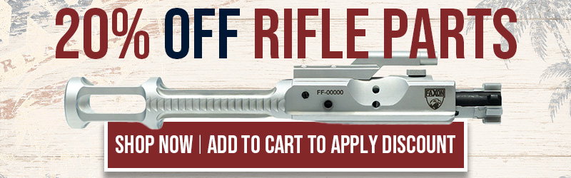 20% OFF RIFLE PARTS