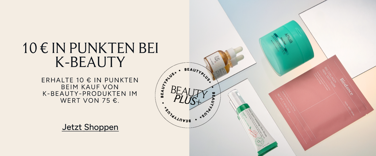 10 euro aan punten op k beauty