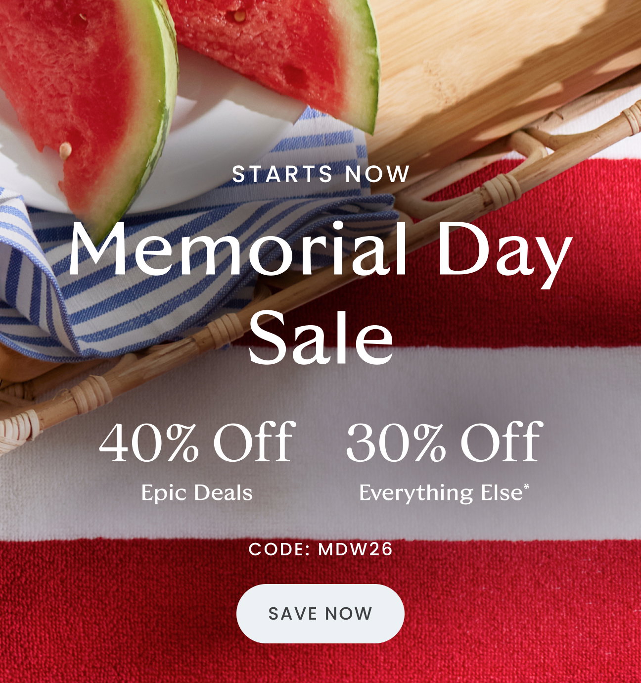 Memorial Day Sale