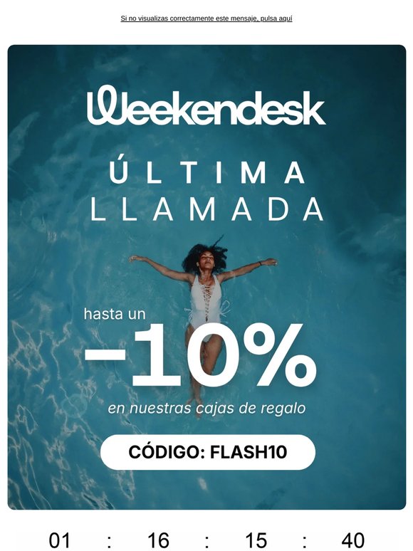 Última llamada: hasta un 10 % en bienestar