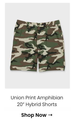 Union Print Amphibian 20" Hybrid Shorts