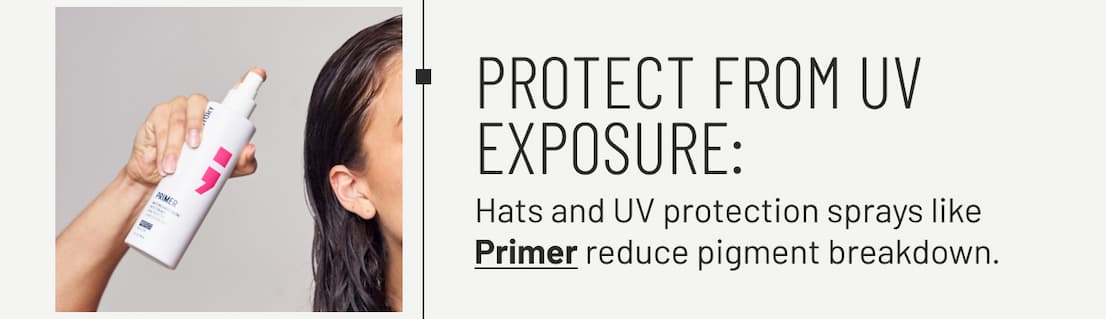 Protect from UV exposure with Primer