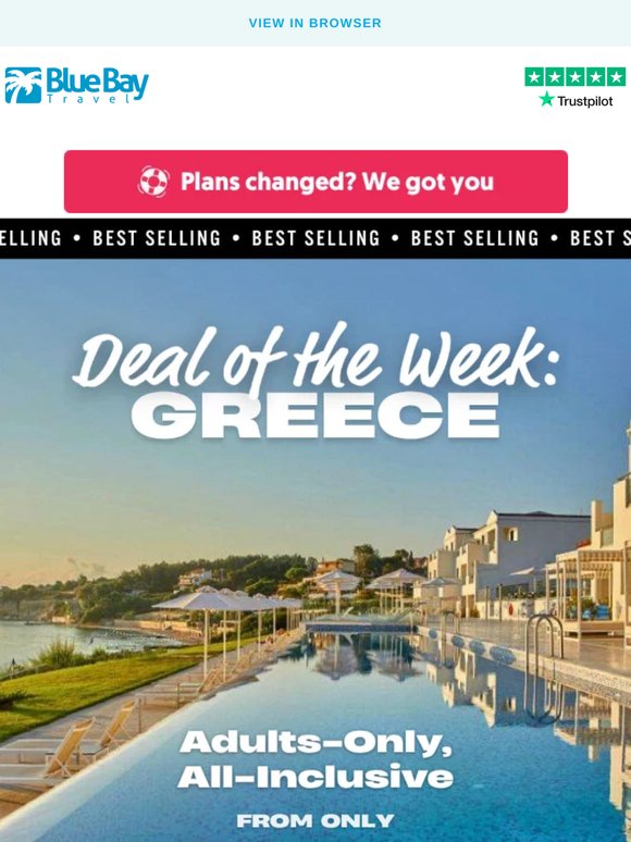 Adults-Only Greece from £649pp