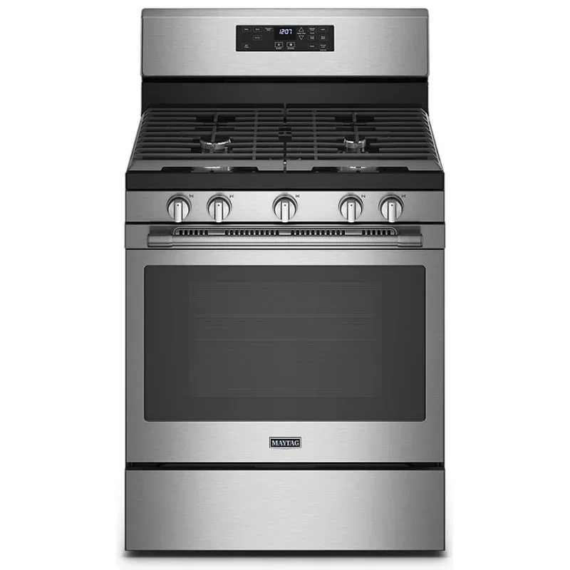 Image of Maytag 5 Cu. Ft. Gas Range With Air Fryer