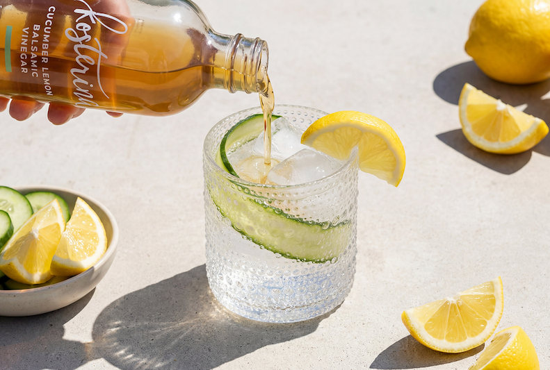 Cucumber Lemon Balsamic Vinegar 