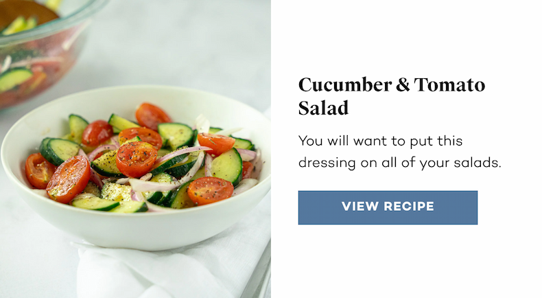 Cucumber and Tomato Salad