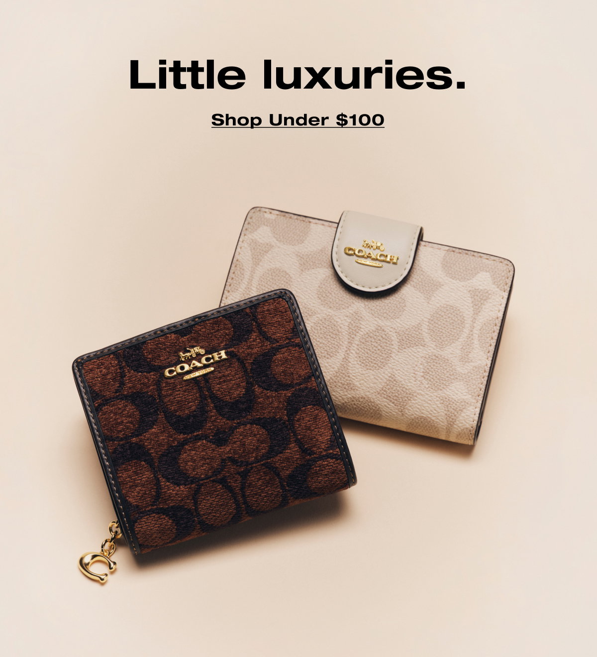 Little luxuries. Shop Under $100