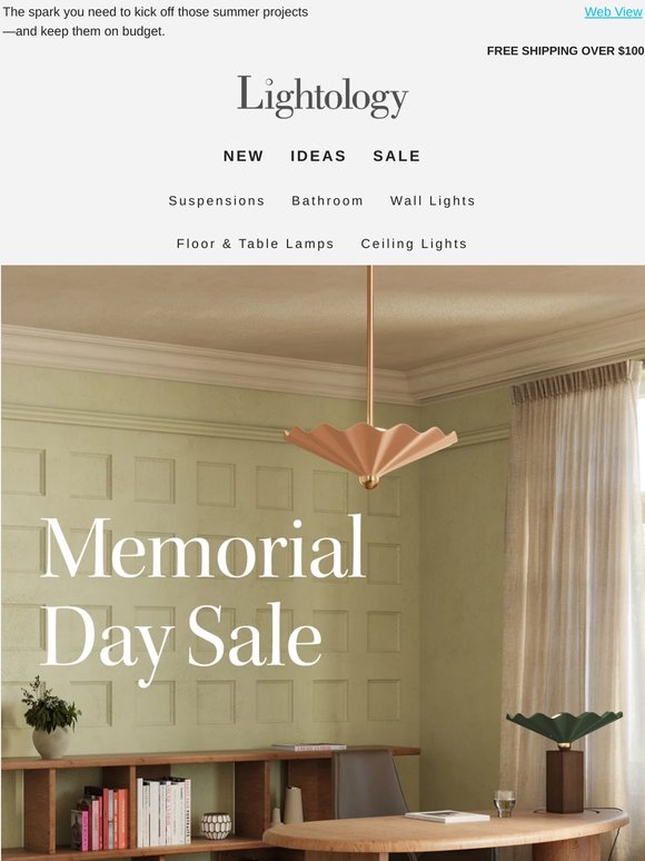 Memorial Day Sale | Now On
