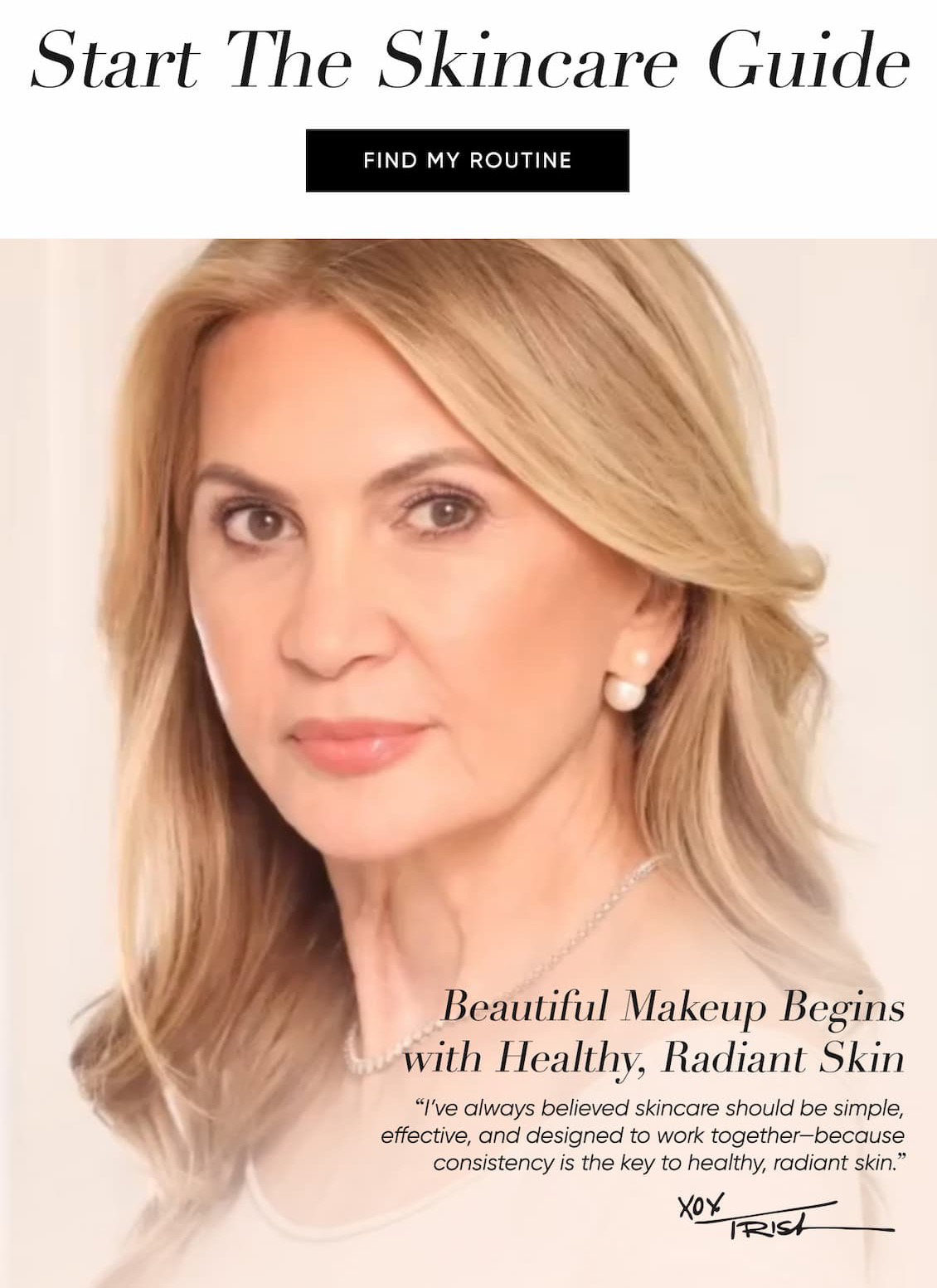 Find My Routine–Start the Skincare Guide. | SHOP NOW