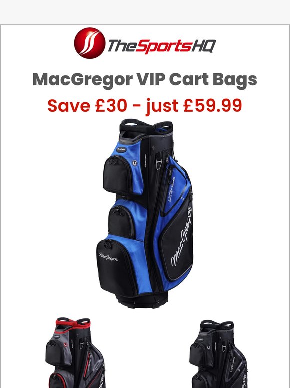 MacGregor VIP Cart Bags - Save £30 Today