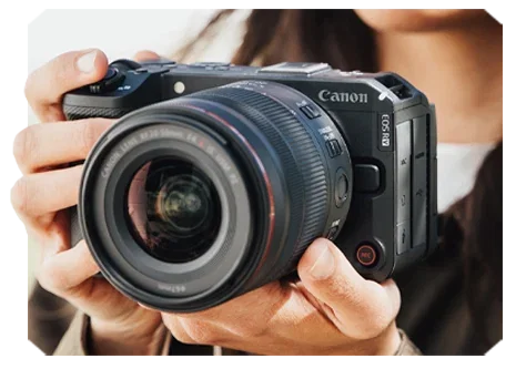 Just launched: Canon EOS R6 V with 20-50mm f4L IS USM PZ Lens.
