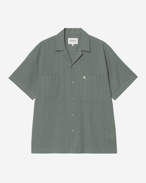 Carhartt WIP Short Sleeve Gareth Shirt | Velvet Green