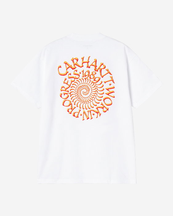 Carhartt WIP Spirals T-Shirt | White