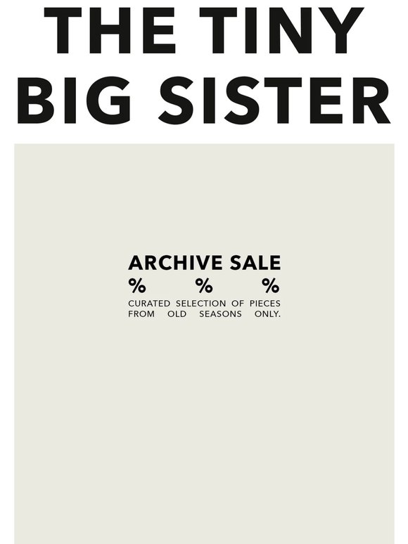 Archive Sale | 10% EXTRA