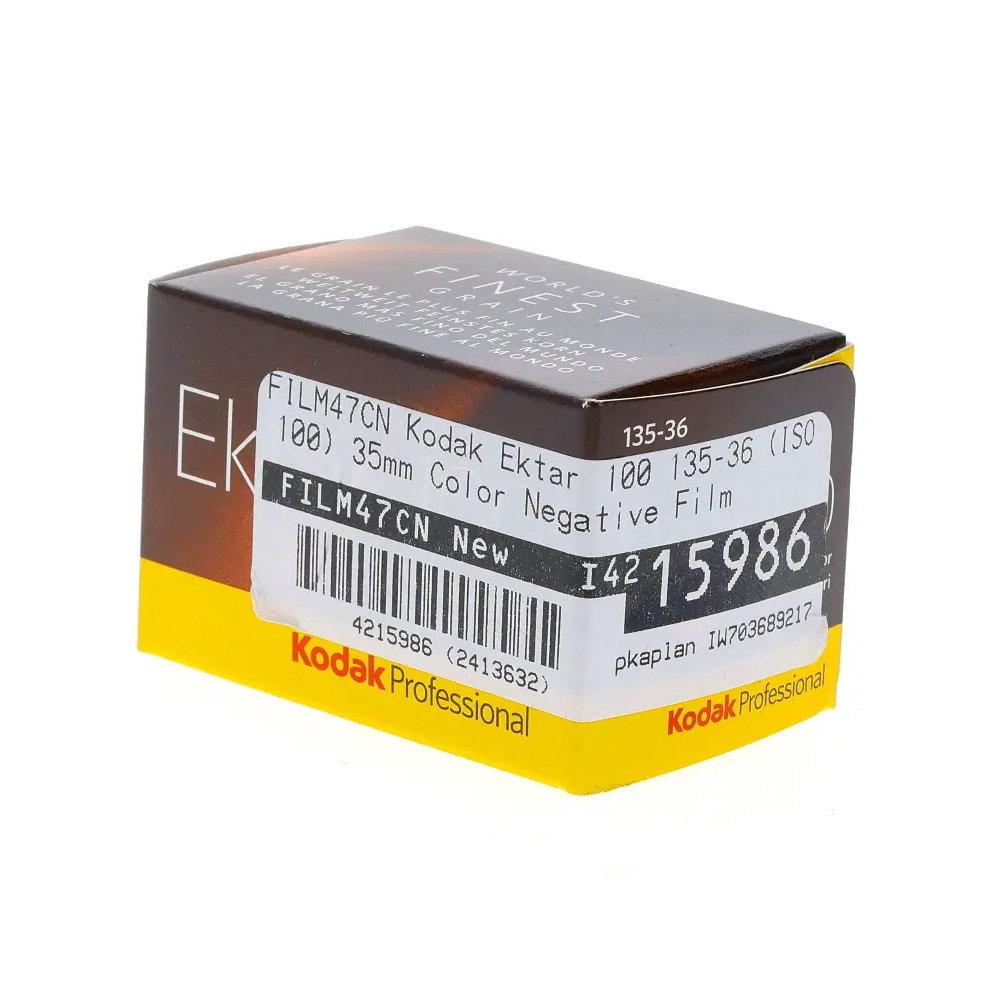 Kodak Ektar 100 35mm Color Negative Film