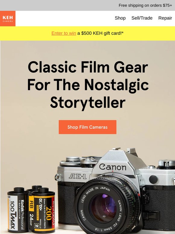 The easiest way to start shooting film 🎞️