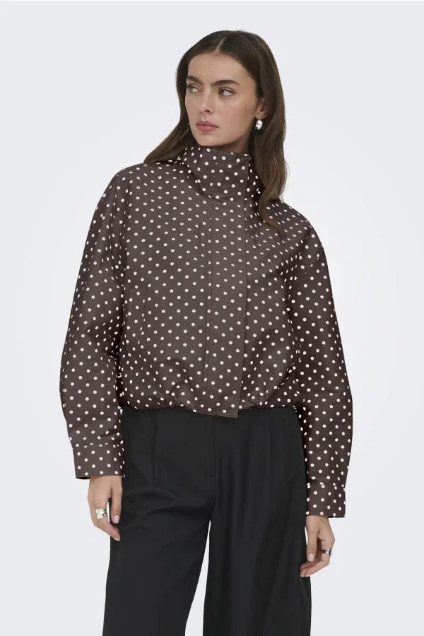 ONLY ONLCASSANDRA AOP JACKET OTW shopping bag/dot