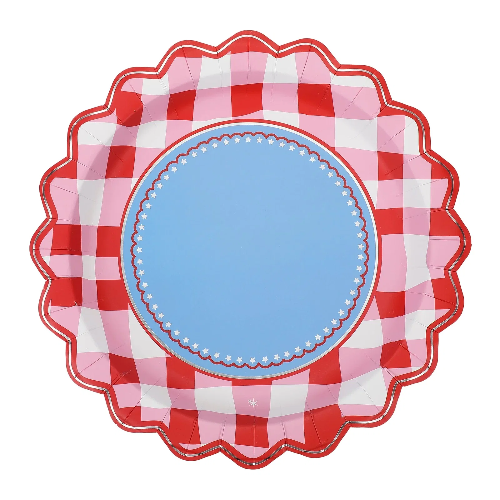 Image of Picnic Perfect Gingham Dinner Plates