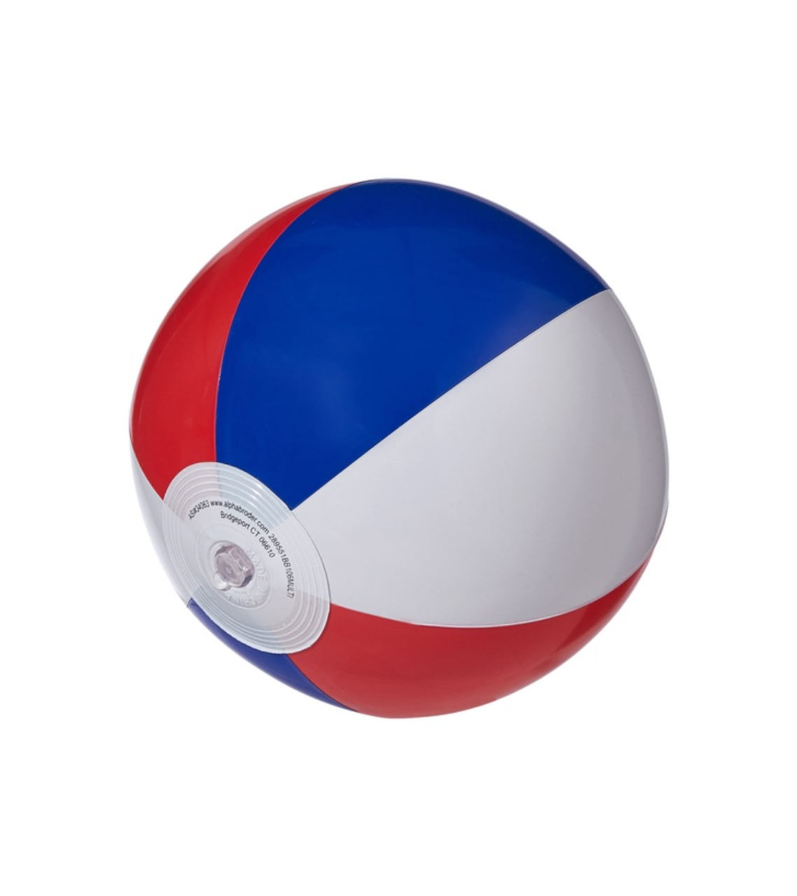 10" Patriotic Red, White And Blue Beach Ball - Shop Now