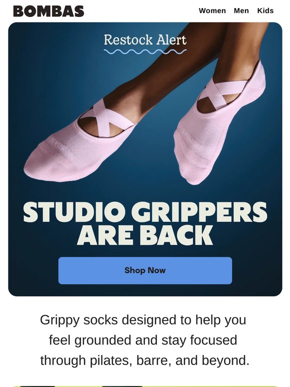 They’re Baaack: Studio Gripper Socks