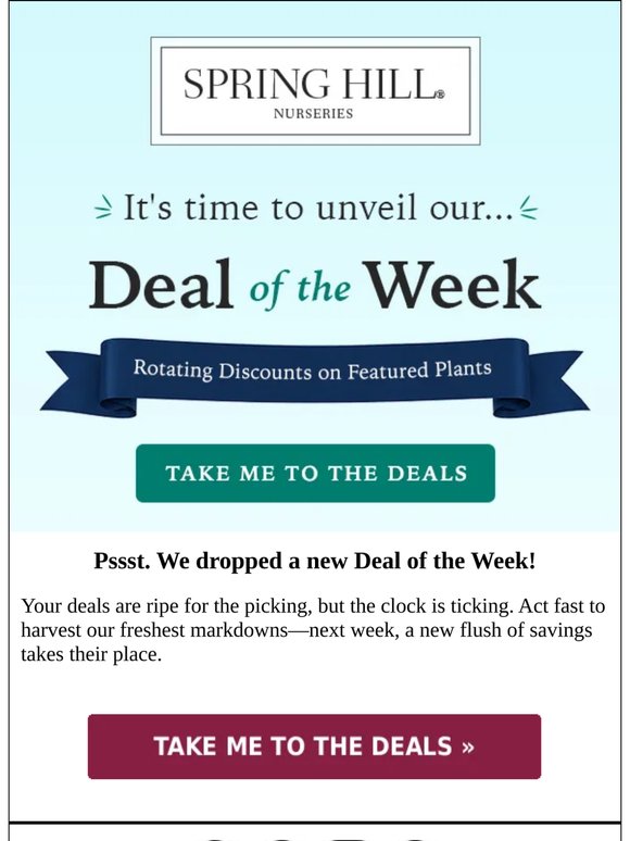 It's time for... Deal of the Week!
