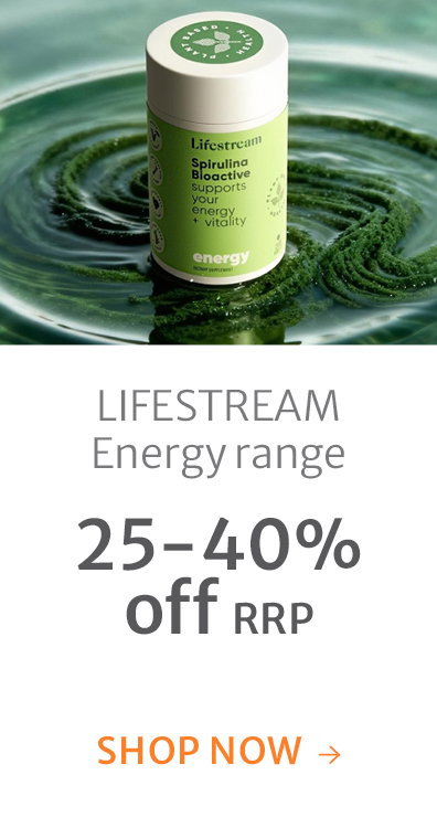 25-40% off RRP on Lifestream Energy range