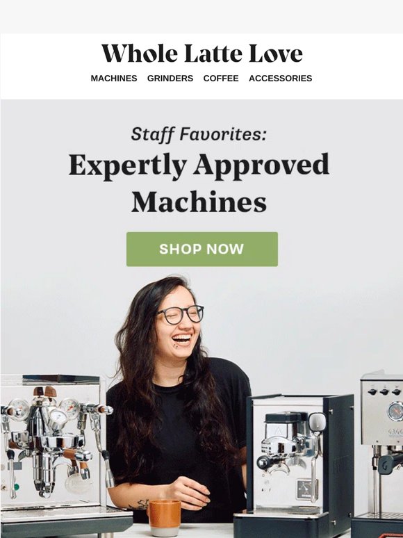 Our Staff’s Favorite Espresso Machines
