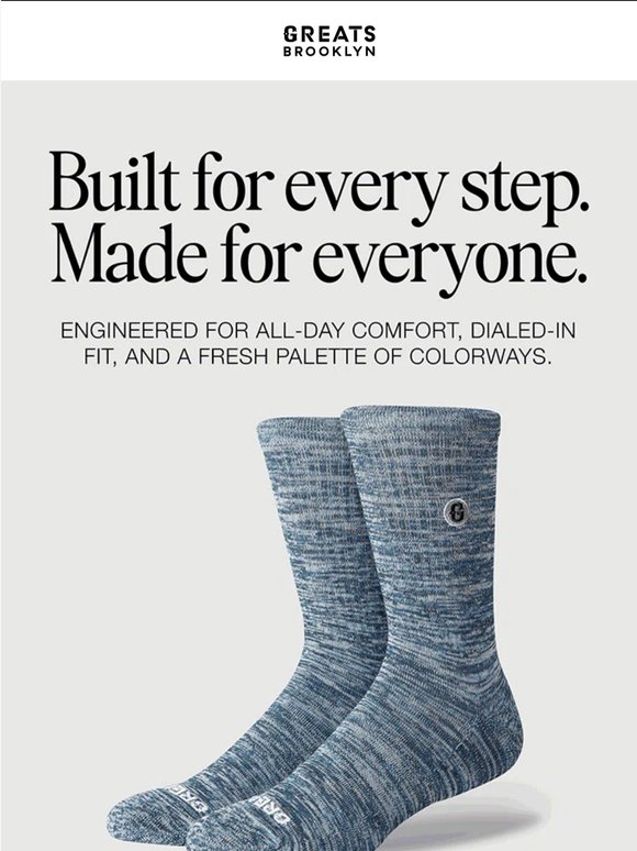 Our New Socks Are the Comfiest Yet