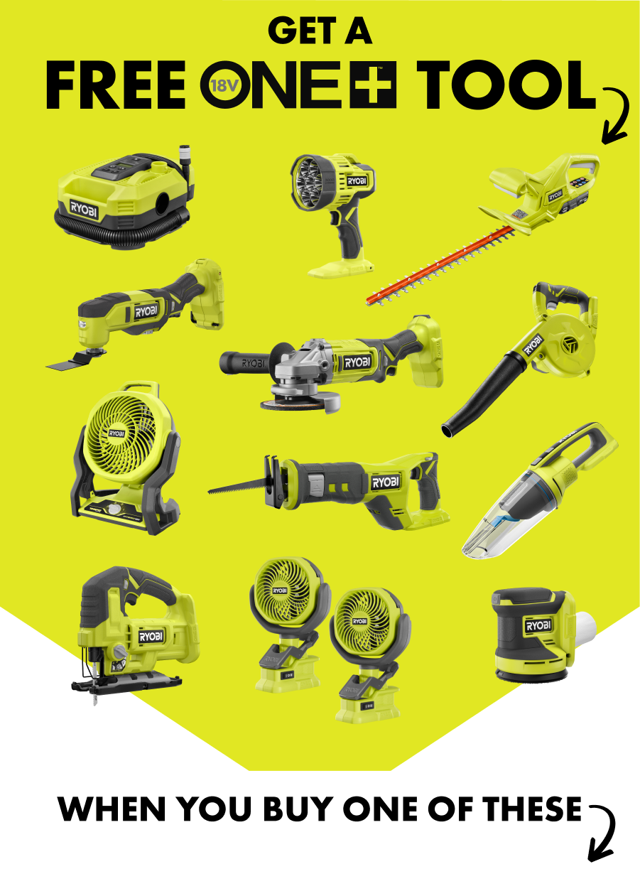 GET A FREE ONE+ TOOL WHEN YOU BUY ONE OF THESE KITS BELOW