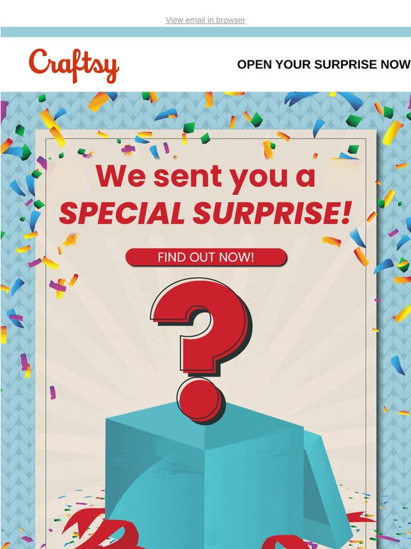 FOUND: Lonely Unopened Surprise.  😥