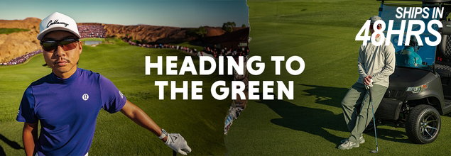 Heading to the green