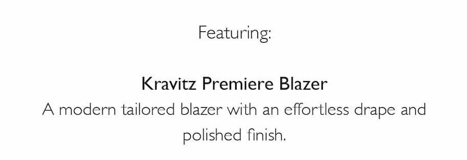 Kravitz Premiere Blazer