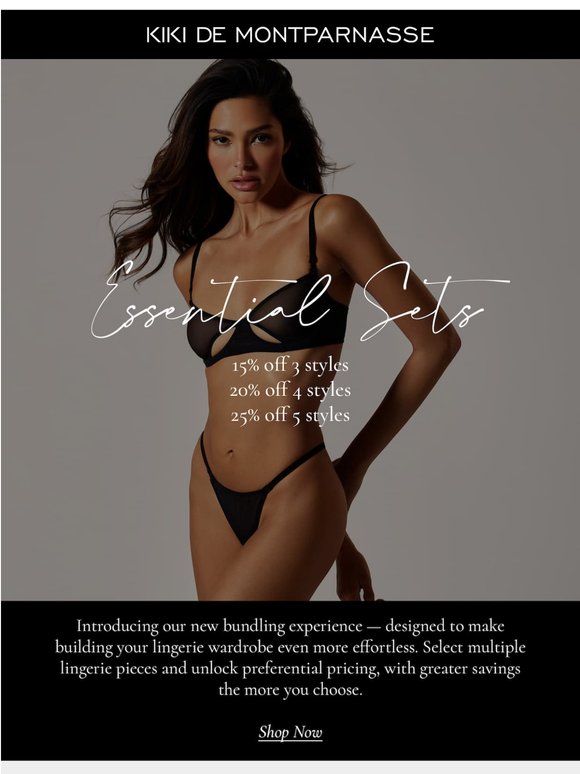 Buy More, Save More Lingerie Sets
