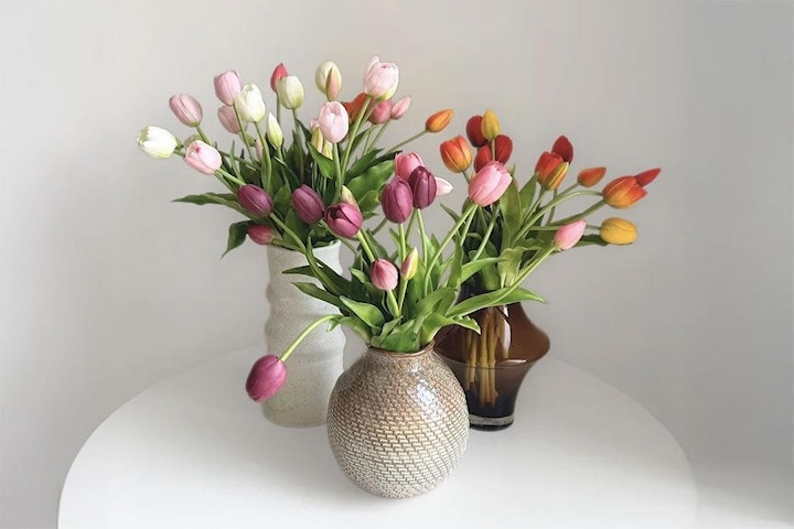 Kunstig tulipanbukett