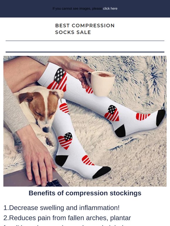 Improve Blood Circulation & Speed Up Muscle Recovery with Compression Socks