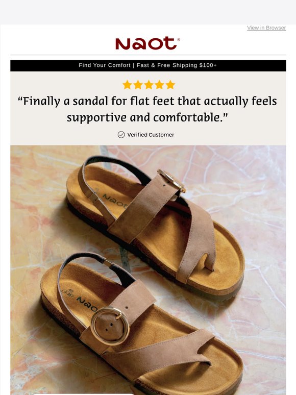 Flat Feet? Finally, Real Support