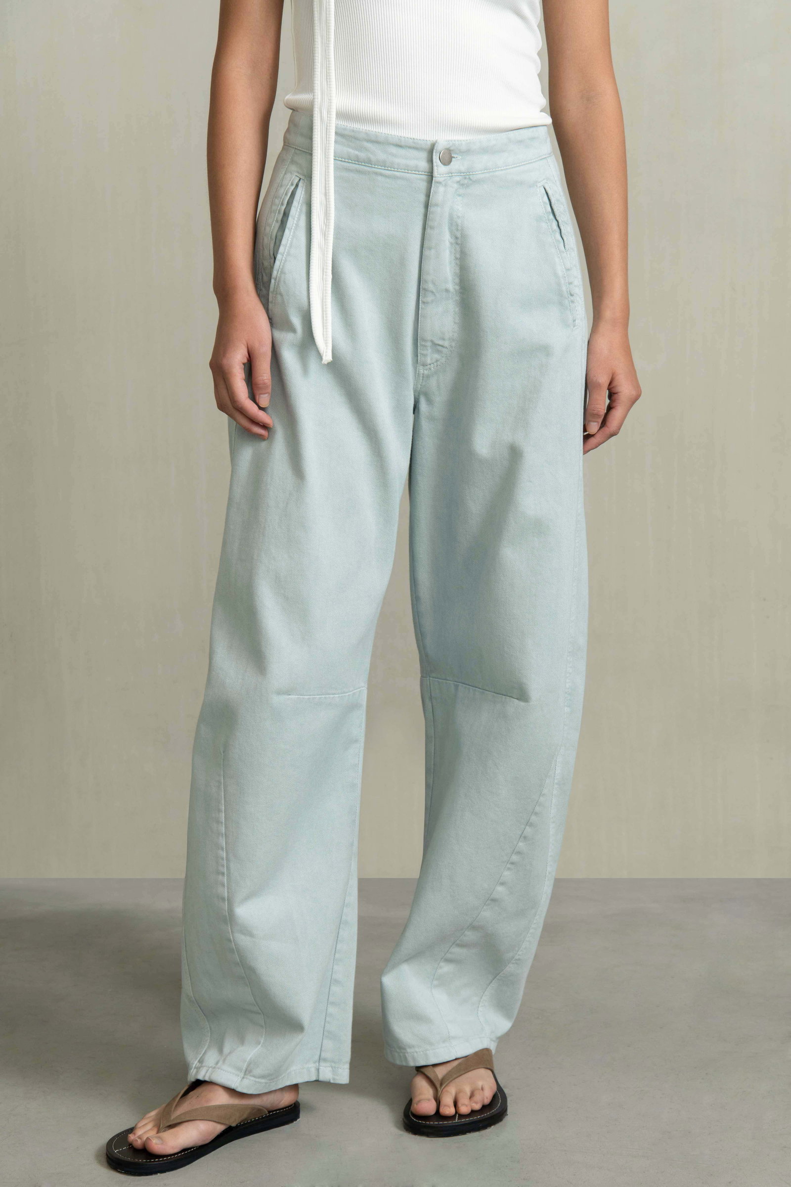 Image of WYNN TROUSERS OCEAN