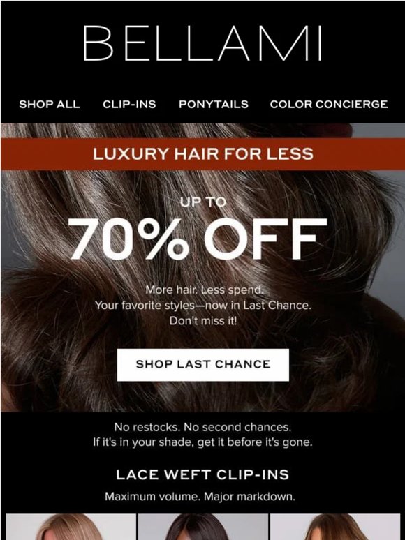 New Markdowns Added to Last Chance!