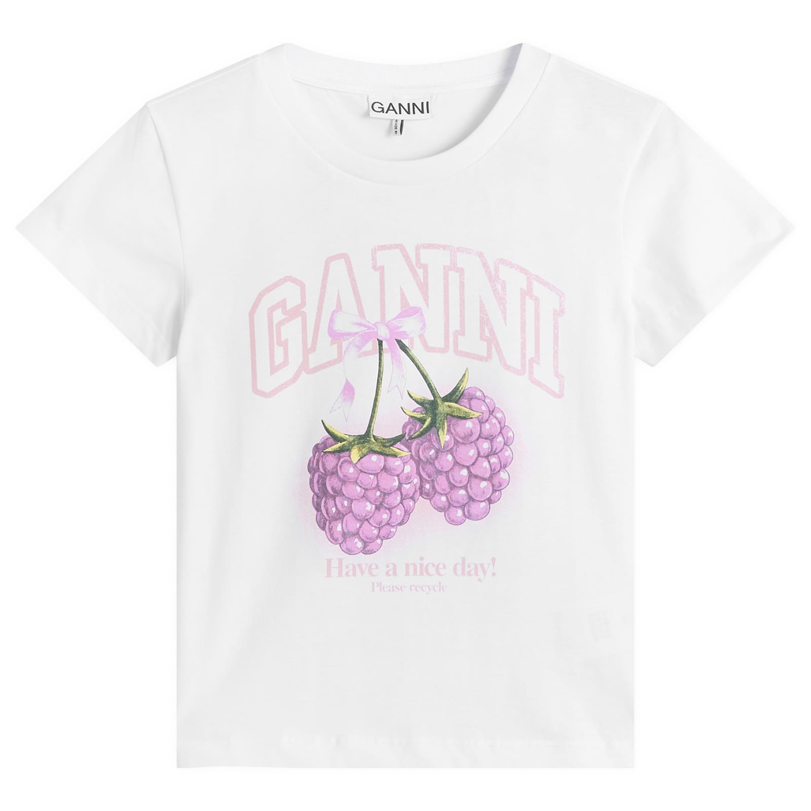 GANNI Baby Fit T-Shirt