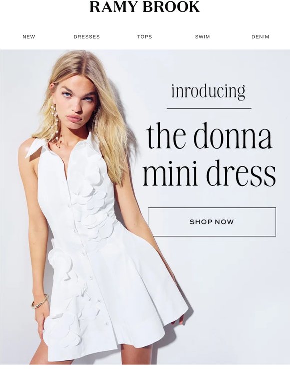SUMMER'S MUST-HAVE MINI DRESS