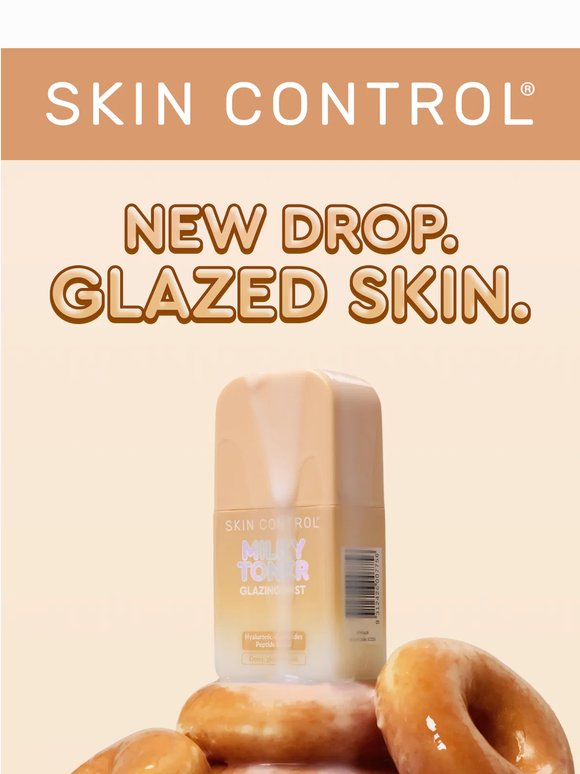 Just arrived. Glazed skin incoming. 🍩🥛🤍