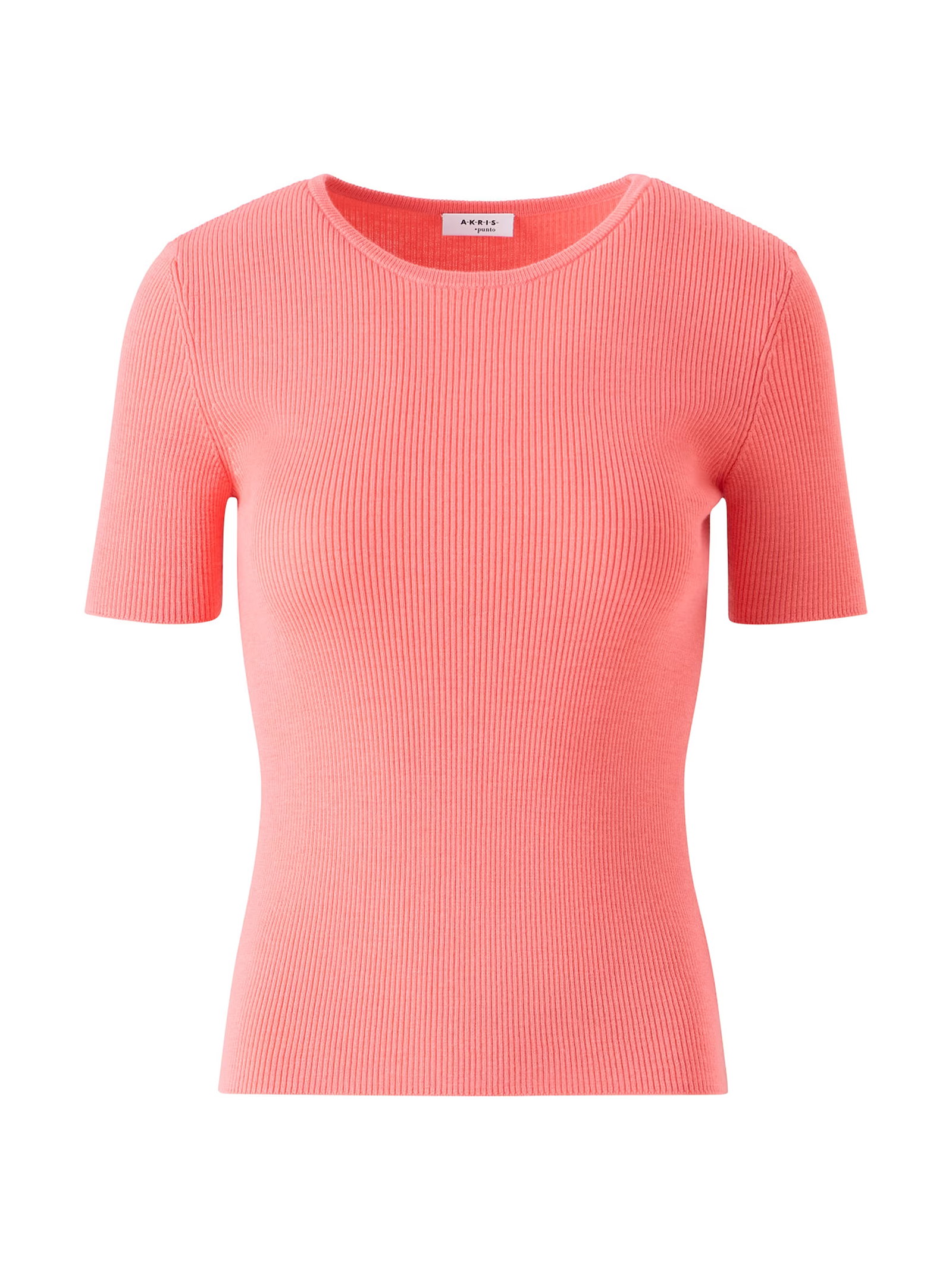 Akris Punto Virgin Wool Short-Sleeve Sweater