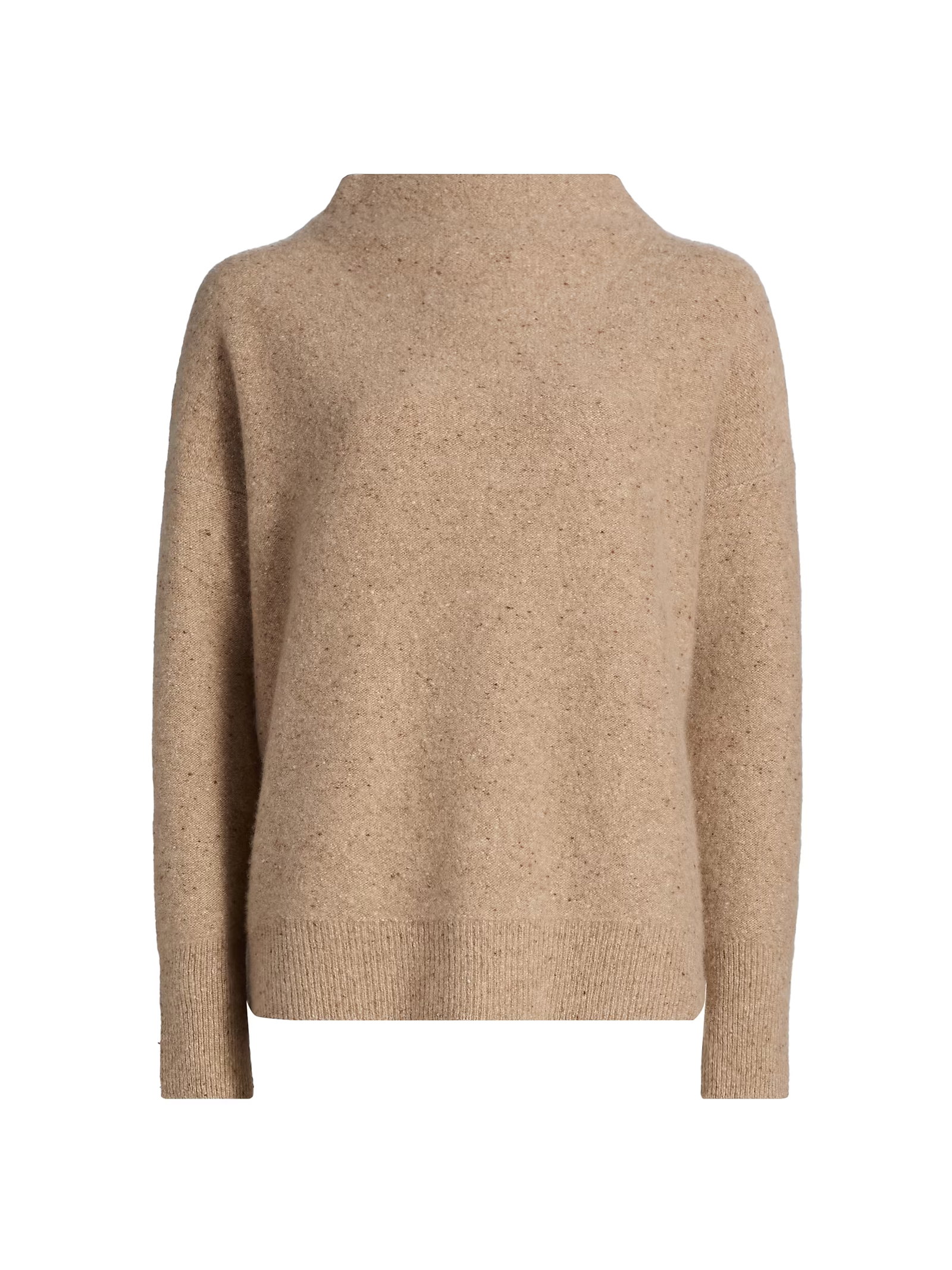 Vince Donegal Cashmere Funnel-Neck Sweater