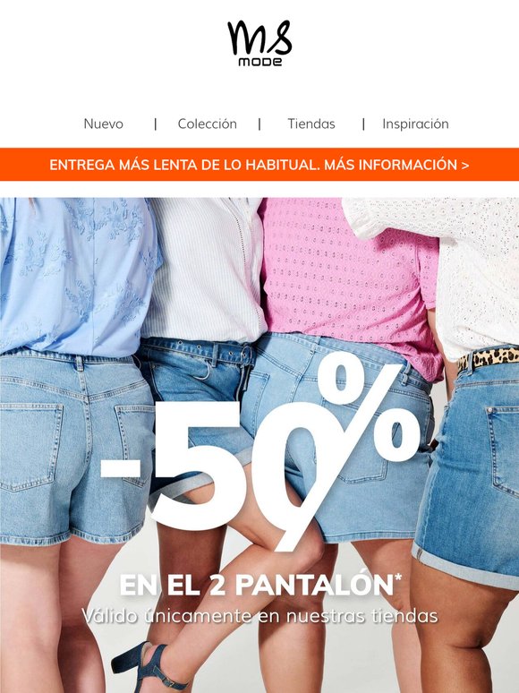 2o pantalón con un 50% de descuento | Exclusivo en tiendas 👖